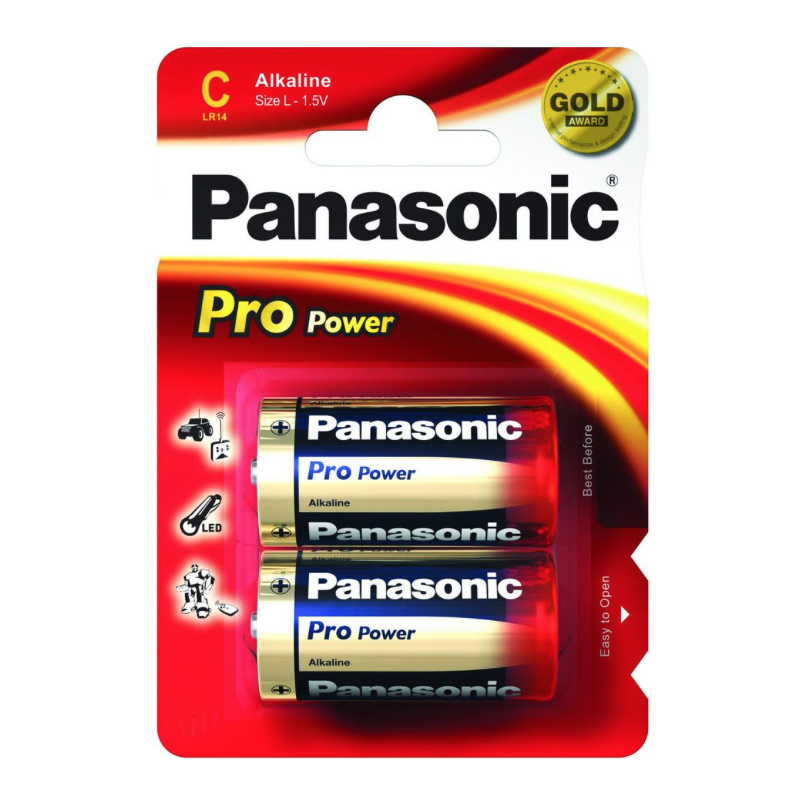 Panasonic Pro Power Gold alkáli baby elem "C"